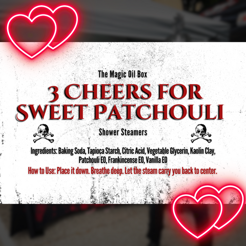 Steamer- 3 Cheers For Sweet Patchouli